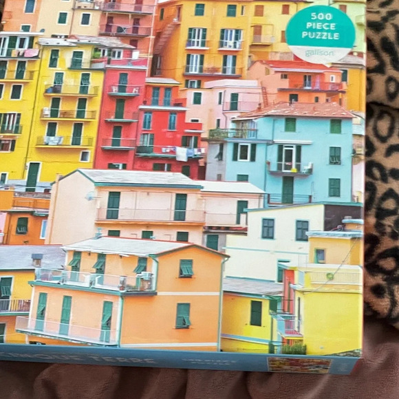 Galison Ciao from Cinque Terre 500 Piece Jigsaw Puzzle - Picture 4 of 4